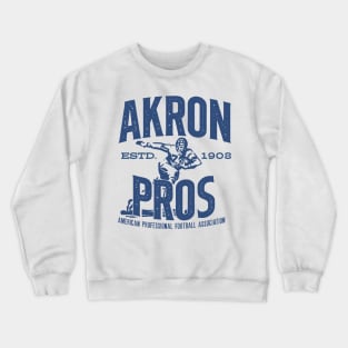 Akron Pros Football Crewneck Sweatshirt